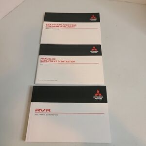 2021 Mitsubishi OutlanderSport/RVR Owner's Manual -Warranty & Maintenance French